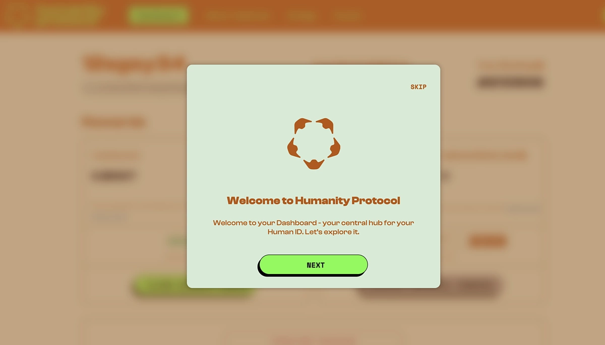 Humanity Protocol palm biometric ZK proof
